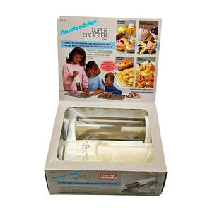 Proctor Silex  Super Shooter Cookie Press Cordless Complete Vintage